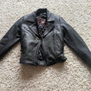 Women's leather jacket